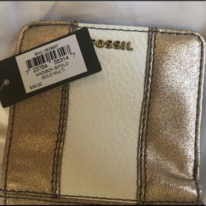 NWT Fossil Bifold Wallet